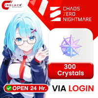 CZN  - 300 Crystals (4.99$) Top up via LOGIN By Inblack Open 24 hr.