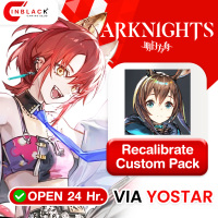 Arknights - Recalibrate Custom Pack 14.99 $ Top Up VIA Yostar By Inblack Open 24 hr.