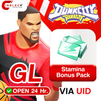Dunk City Dynasty (GL) - Stamina Bonus Pack 4.99$ Top up UID BY Inblack Open 24 hr.