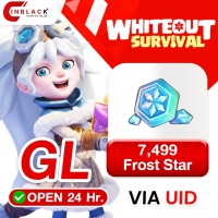 [INSTANT] Whiteout Survival (GL) - 7499 Frost Star - 74.99$ Top up UID By Inblack Open 24 hr.