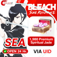 Bleach: Soul Resonance (SEA) - 1980 Premium Spiritual Jade (Frist Time X 2) Top up UID By Inblackm Open 24 hr.