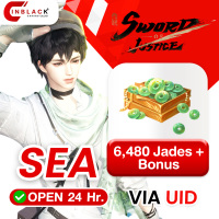 [INSTANT] Sword of Justice (SEA) - 6480 Jades + Bonus - 99.99$  Top up UID By Inblackm Open 24 hr.