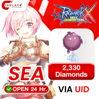 Ragnarok X (SEA) - 2330 Diamonds Top up UID By Inblack Open 24 hr.