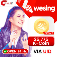 WeSing Top up 25775 (5155 x 5) K-Coin Top up UID By Inblackm Open 24 hr.