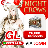 Night Crows (GL) - 26,800 Diamonds 299.99$ Top up Official LOGIN by Inblackm open 24 hr.