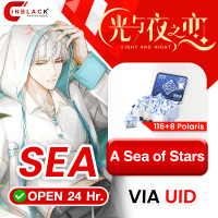 Light and Night (SEA) - A Sea of Stars (116+8 Polaris) Top up UID By Inblackm Open 24 hr.