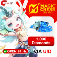[INSTANT] Magic Chess: Go Go - 1000 ( 500+500  First Recharge)Diamonds - via UID by Inblackm open 24 hr.