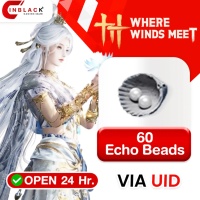 [INSTANT] Where Winds Meet - 60 Echo Beads - Top up UID by Inblackm open 24 hr.