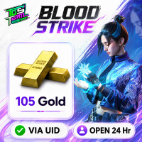 Blood Strike(GL) [NOT MENA]- 105 Gold ( 100+5 ) - Fast Delivery-Open 24 hr - UID