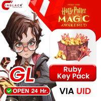 Harry Potter (GL) - Ruby Key Pack  Top up UID By Inblackm open 24 hr.