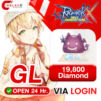 Ragnarok X (Global) - 19800 Diamond 29.99$ Top up Via LOGIN By Inblack Open 24 hr.