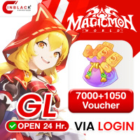 Magicmon: World (GL) - 7000+1050 Voucher 99.99$ Top up Web Shop LOGIN By Inblackm Open 24 hr.