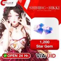 shining Nikki - 1200 Star Gem UID by Inblackm open 24 hr.