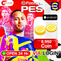 EFootball Android - 8950 Coin 70.99$ Top up via Konami Login BY INBLACKM Open 24 hr.
