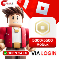 Roblox - Top Up 5000/5500 Top Up VIA LOGIN BY INBLACKM OPEN 24/7  ( NOT SUPPORT VIETNAM )