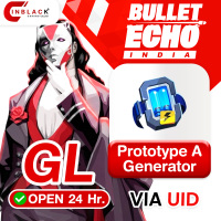 Bullet Echo (GL) - Prototype A Generator Top up UID By Inblackm Open 24 hr.