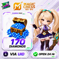 Magic Chess: Go Go【NOT support MY】- 170 Diamonds -Fast Delivery-Open 24 hr - UID