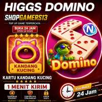 KARTU KANDANG KUCING - CHIP HIGGS DOMINO ISLAND / HIGGS GAMES ISLAND  HDI HGI (BUKA 24 JAM) PENGIRIMAN INSTANT 1 MENIT *SHOPGAMERS13*