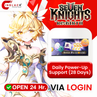 Seven Knight Re:Birth - Daily Power-Up Support (28 Days) (3.99$) Top Up Via LOGIN By Inblackm Open 24 hr.