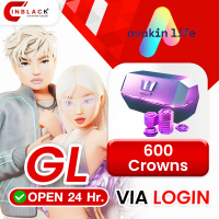 Avakin Life (GL) - 600 Crowns Top up Web Shop LOGIN By Inblack open 24 hr.