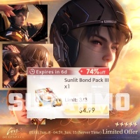 Love and Deepspace - Sunlit Bond Pack III $5 (LOGIN METHOD) **Need Account & Password to login**