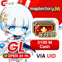 MapleStory M (GL) - 3190 M Cash 149.99S$ Top up UID By Inblackm Open 24 hr.