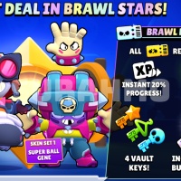 Brawl Stars - Brawl Pass Plus $13 (LOGIN METHOD) **Need Email & Verification Code to login**