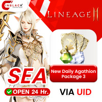 Lineage2M (SEA) - New Daily Agathion Package 3 Top up UID By Inblackm Open 24 hr.