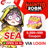 Haunted Room: Sleep Survivor (SEA) - 9999+999 Coupon (First Time Limit) 99.99$ Top up Web Shop LOGIN By Inblackm Open 24 hr.