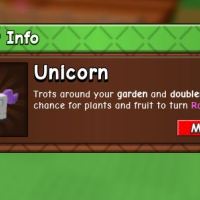 PET UNICORN (GROW A GARDEN 2) ROBLOX