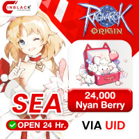Ragnarok Origin (SEA) - 24000 Nyan Berry - 499.99$ Top up UID By Inblack Open 24 hr.
