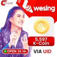 WeSing Top up 5597  K-Coin Top up UID By Inblackm Open 24 hr.