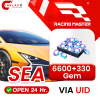 [INSTANT] Racing Master (SEA) - 6600+330 Gem - Top up UID by Inblackm open 24 hr.