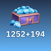 Mobile Legends: Bang Bang  -1252+194 Diamonds(Singapore) Only UID & Server Neeeded!