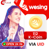 WeSing Top up 112  K-Coin Top up UID By Inblackm Open 24 hr.
