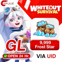 [INSTANT] Whiteout Survival (GL) - 9999 Frost Star - 99.99$ Top up UID By Inblack Open 24 hr.