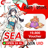 Overmortal SEA - 19800 Voucher  29.99$ Top up UID By Inblack Open 24 hr.