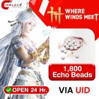 [INSTANT] Where Winds Meet - 1800 Echo Beads - 29.99$ Top up UID by Inblackm open 24 hr.