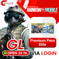 Rainbow Six Mobile (GL) - Premium Pass Elite - 19.99$ Top up via LOGIN By Inblackm Open 24 hr.