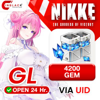 Goddess of Victory: NIKKE (GL) - 4200 GEM 54.99$ Top up UID By Inblack Open 24 hr.