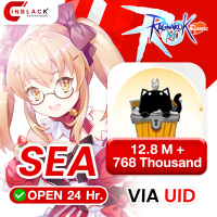 Ragnarok M: Classic (SEA) - 12.8 M + 768 Thousand 17.99$ Top up UID By Inblack Open 24 hr.