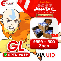 Avatar: Realms Collide (GL) - 9999 + 500 Zhen X 3 299.99$ Top up UID By Inblack Open 24hr.