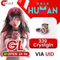 [INSTANT] Once Human (GL) - 339 Crystgin - 4.99$ Top up UID By Inblack Open 24 hr.