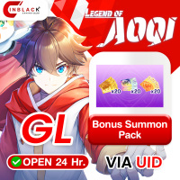 Legend of Aoqi (GL) - Bonus Summon Pack (5.99$) Top up UID By Inblackm Open 24 hr.