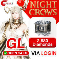 Night Crows (GL) - 2,680 Diamonds 29.99$ Top up Official LOGIN  by Inblackm open 24 hr.