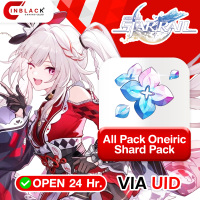 Honkai : Star Rail - All Pack Oneiric Shard Pack (60+330+1090+2240+3880+8080) Top up UID By Inblackm open 24 hr.