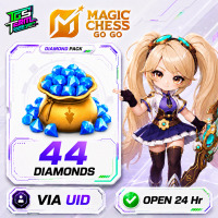 Magic Chess: Go Go【NOT support MY】- 44 Diamonds -Fast Delivery-Open 24 hr - UID