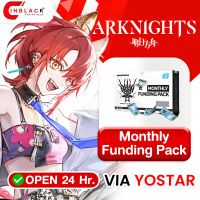 Arknights - Monthly Funding Pack 2.99 $ Top Up VIA Yostar By Inblack Open 24 hr.