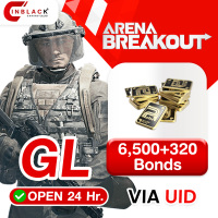 Arena Breakout (GL) - 6500+320 Bonds (99.99$) Top up UID by Inblackm open 24 hr.