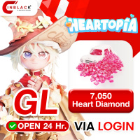 Heartopia (GL) - 7050 Heart Diamond 99.99$ Top up VIA LOGIN by Inblackm open 24 hr.